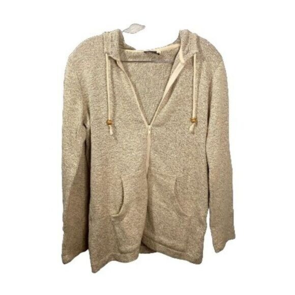 Cotton‎ Lightweight Cotton Long Sleeve Zip Up Hoodie Jacket S - Picture 1 of 6